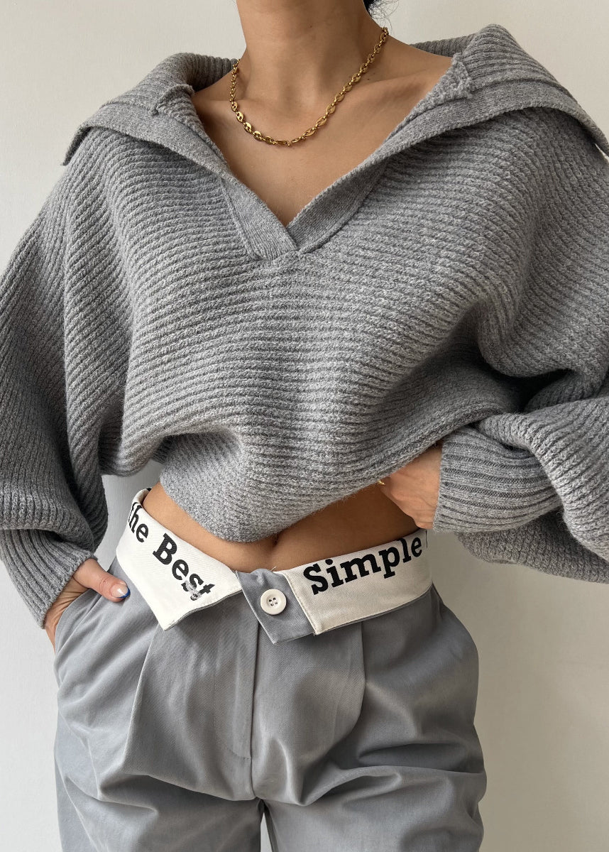 Sophisticated Sweater with a Clean Classic Look