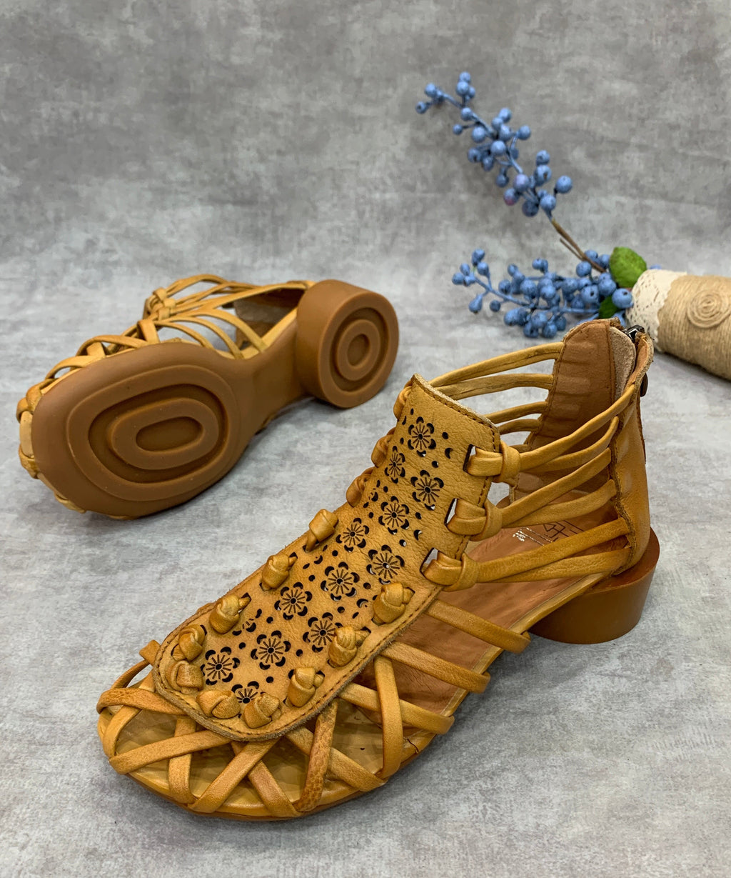 Vintage Inspired Orthopedic Sandals