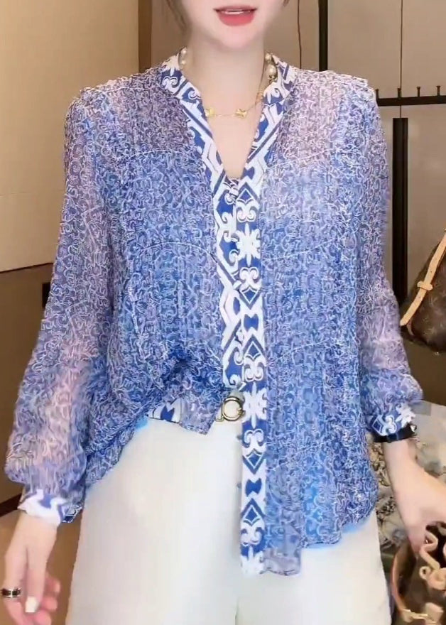 Vintage Inspired Blouse with a Contemporary Edge