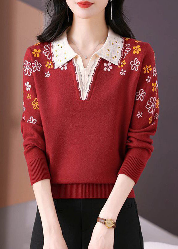 Vintage Inspired Sweater with a Contemporary Edge