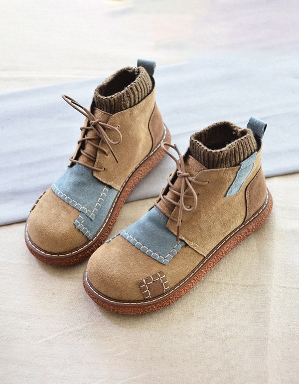 Vintage Inspired Orthopedic Boots