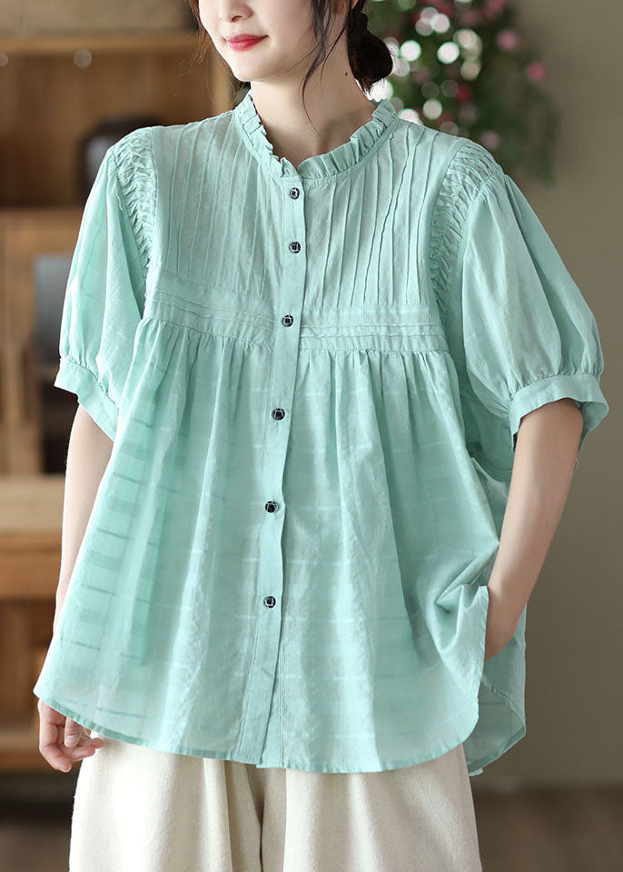 A Vintage Style Blouse with Delicate Timeless Details