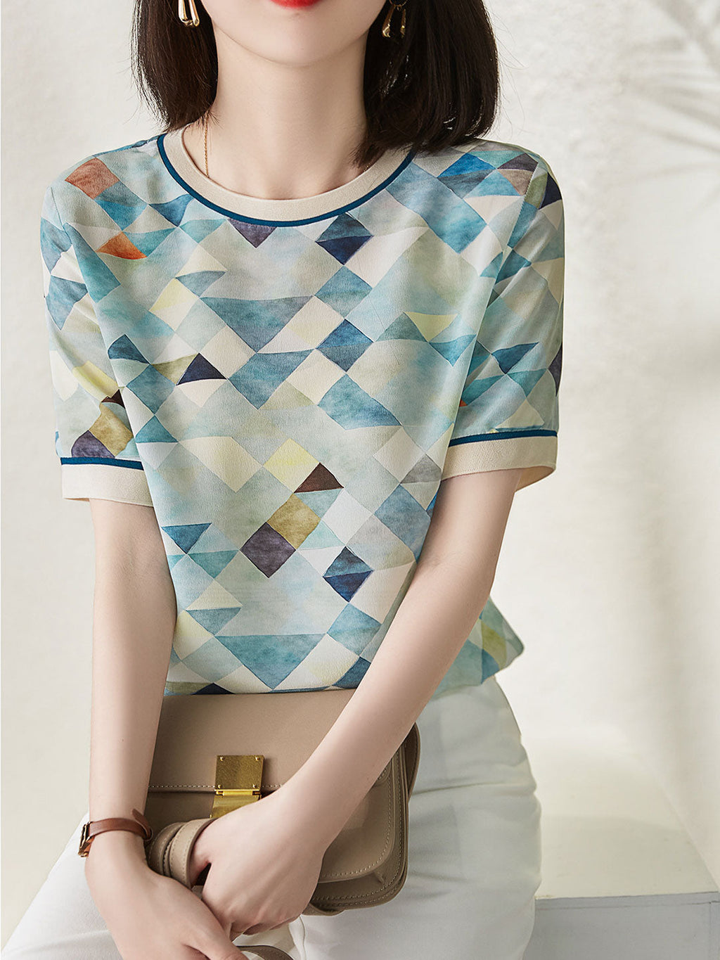Polished T-Shirt with an Effortless Classic Look
