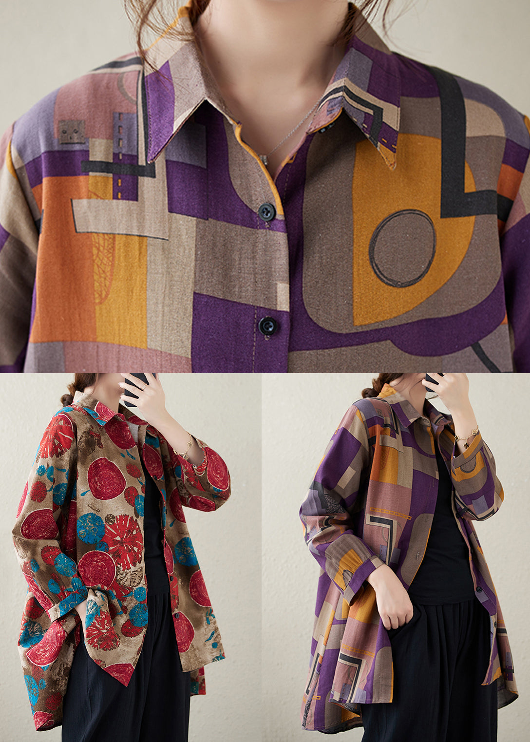 Beautifully Finished Blouse in a Timeless Design