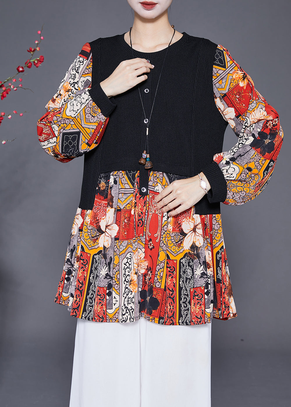 Gracefully Styled Blouse for Any Occasion