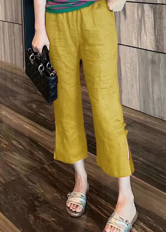 A Vintage Style Pants with Delicate Timeless Details