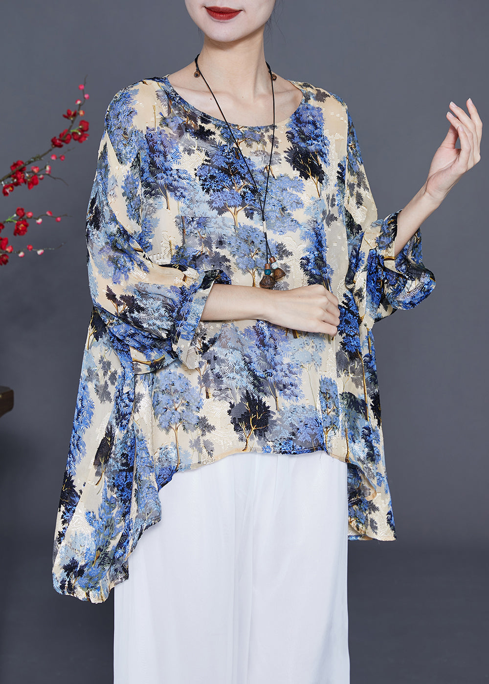 Vintage Inspired Blouse with a Contemporary Edge