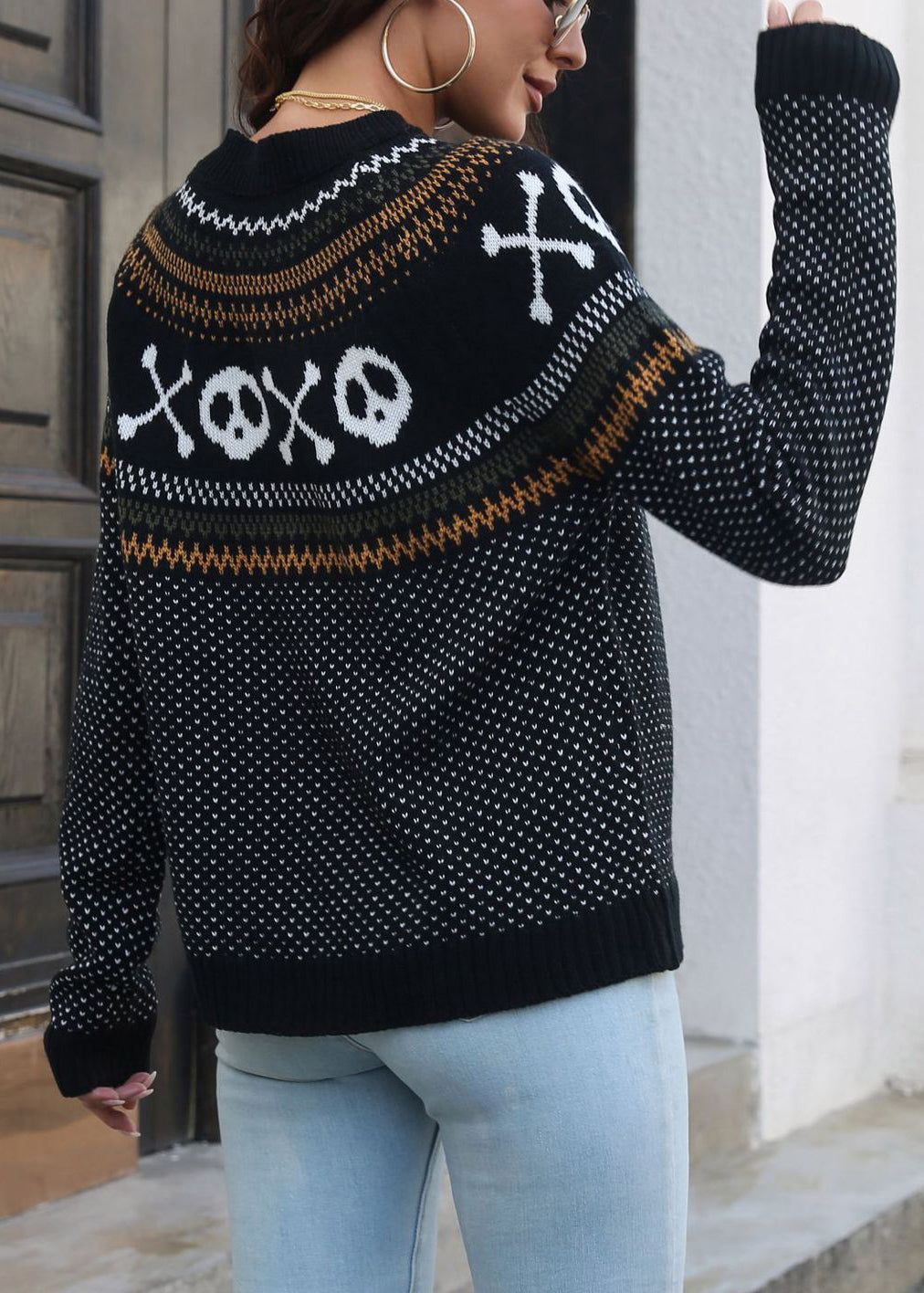 Vintage Inspired Sweater with a Contemporary Edge