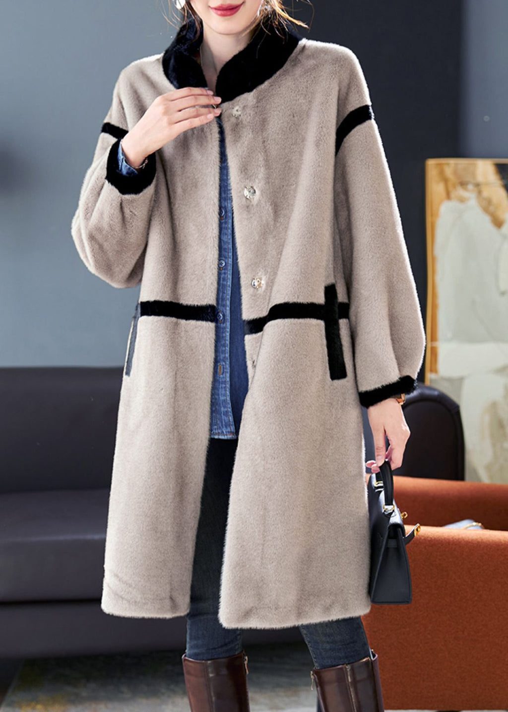 Vintage Inspired Coat with a Contemporary Edge