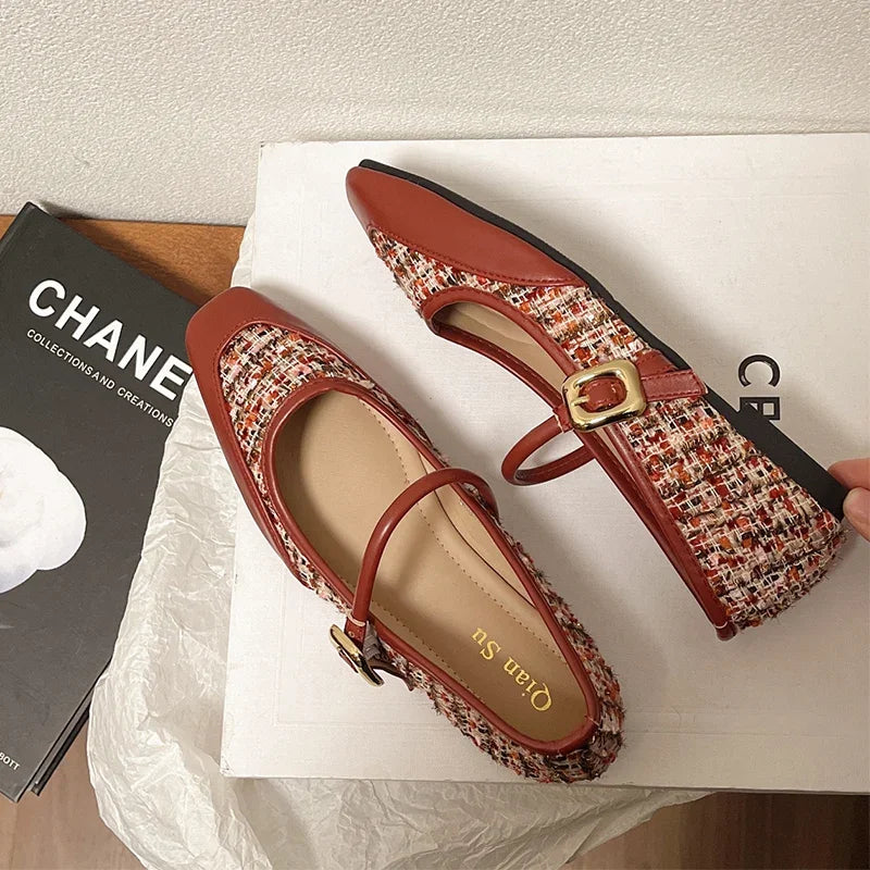 Graceful Orthopedic Flats for Modern Look