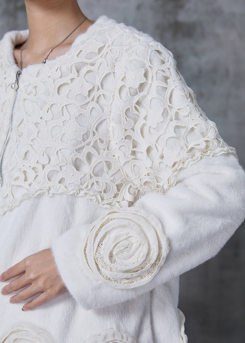A Vintage Style Jacket with Delicate Timeless Details