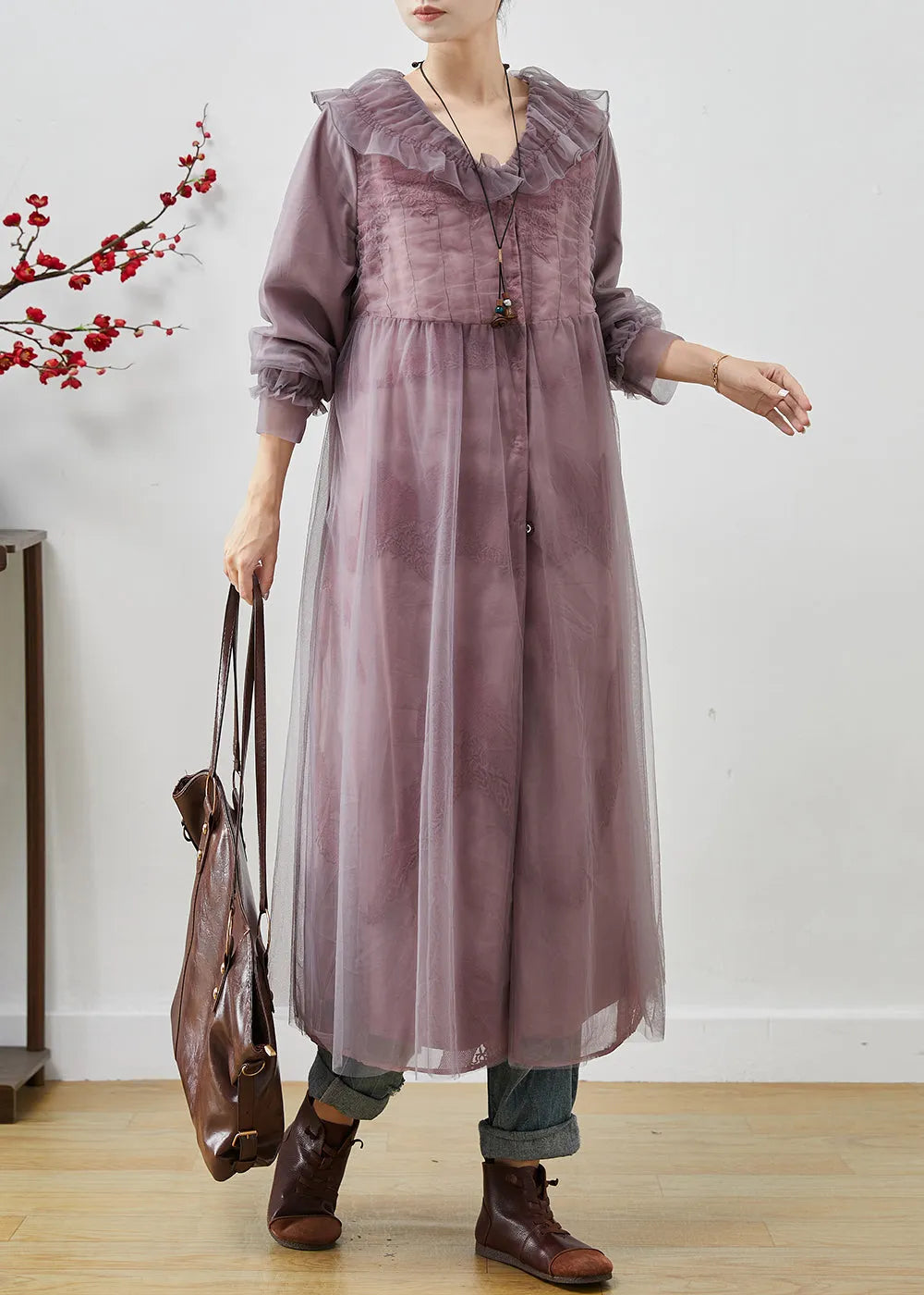 Classic Vintage Dress with a Flattering Fit