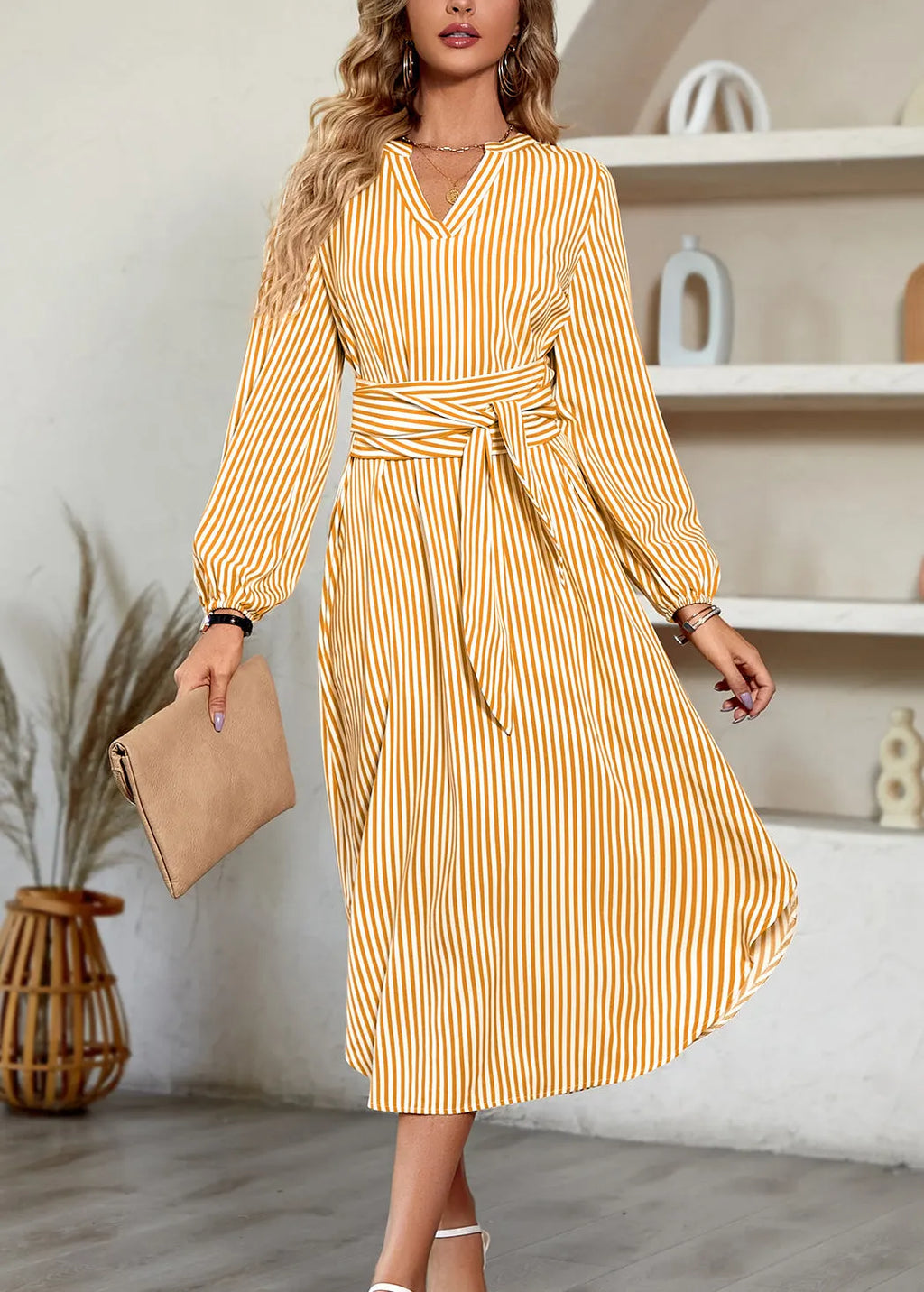 Elegantly Styled Dress for Everyday Wear