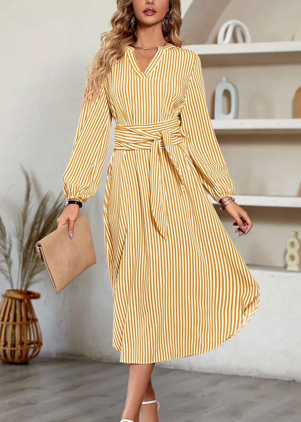 Elegantly Styled Dress for Everyday Wear