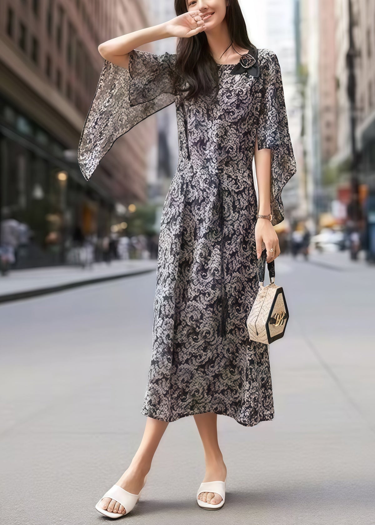 Elegantly Styled Dress for Everyday Wear