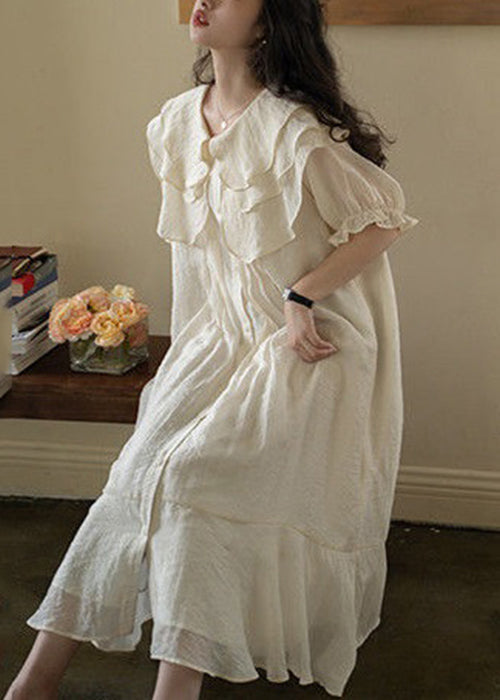 A Vintage Style Dress with Delicate Timeless Details
