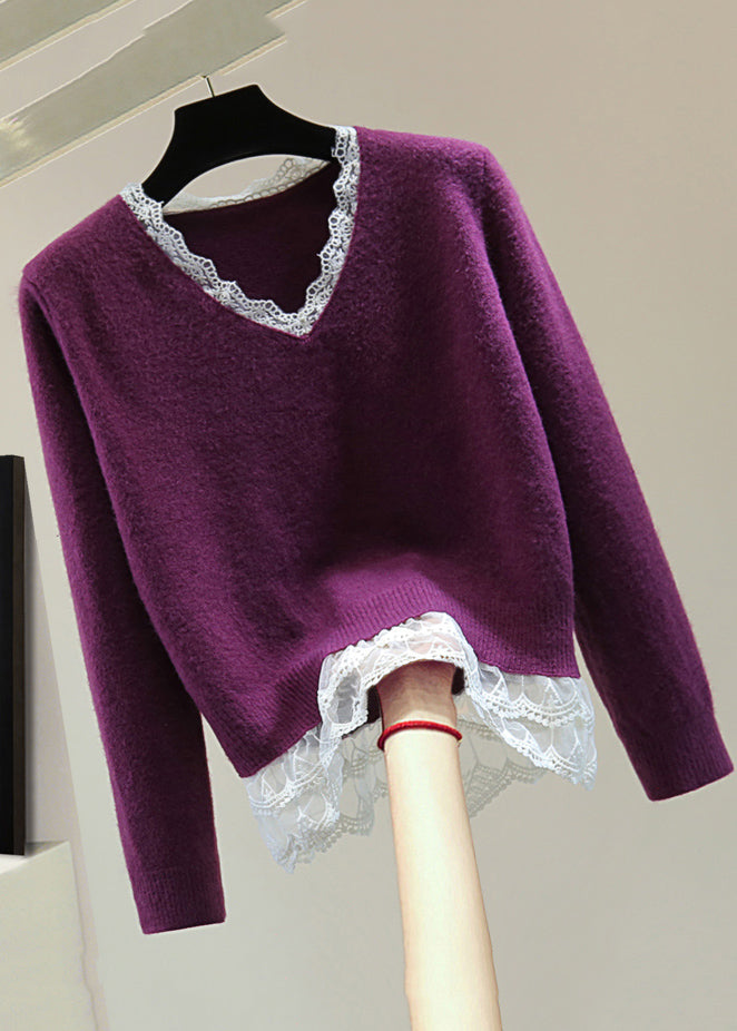 Vintage Inspired Sweater with a Contemporary Edge