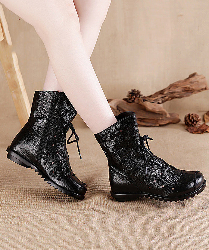 Vintage Inspired Orthopedic Boots