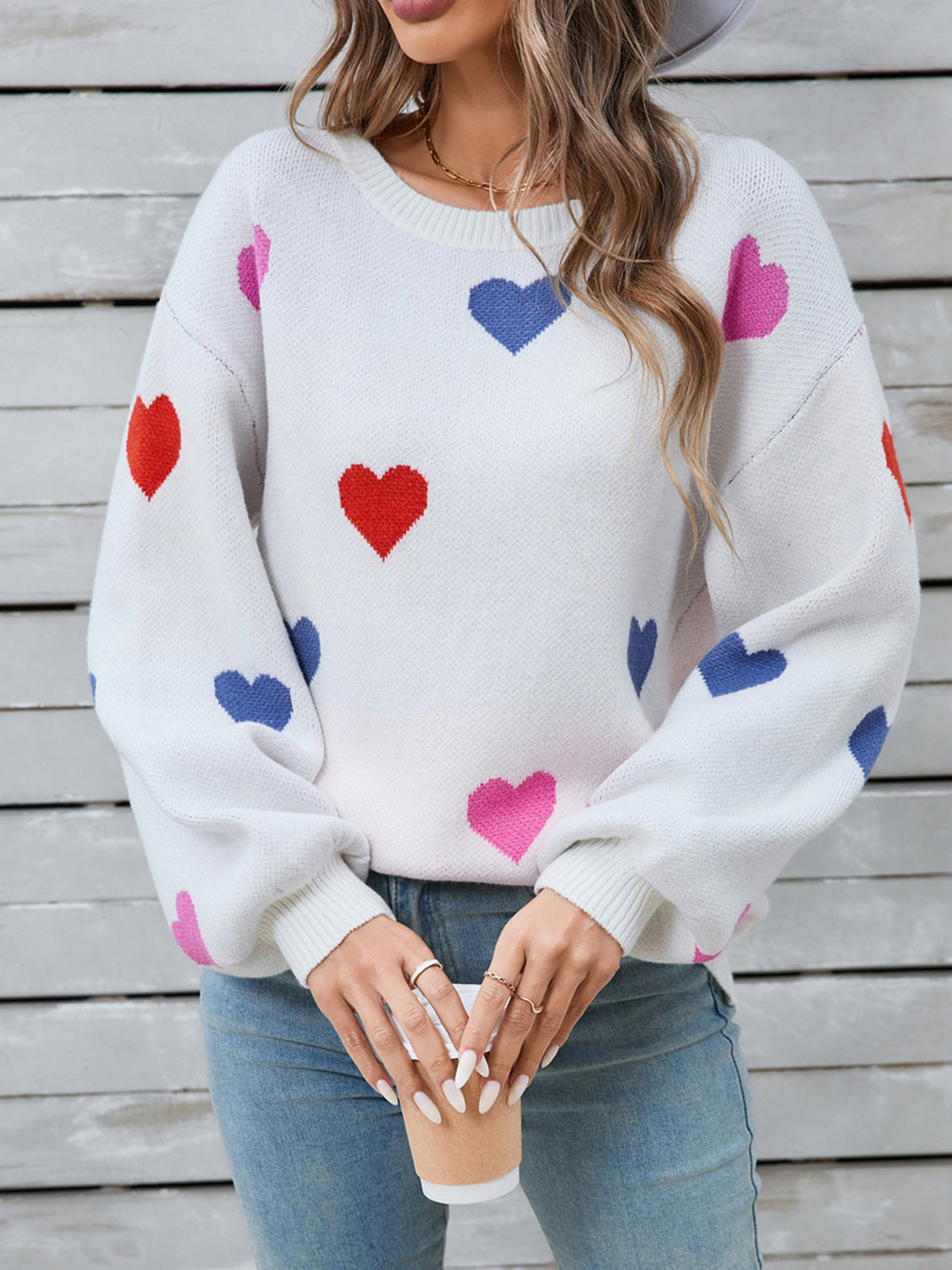Classic Vintage Sweater with a Flattering Fit