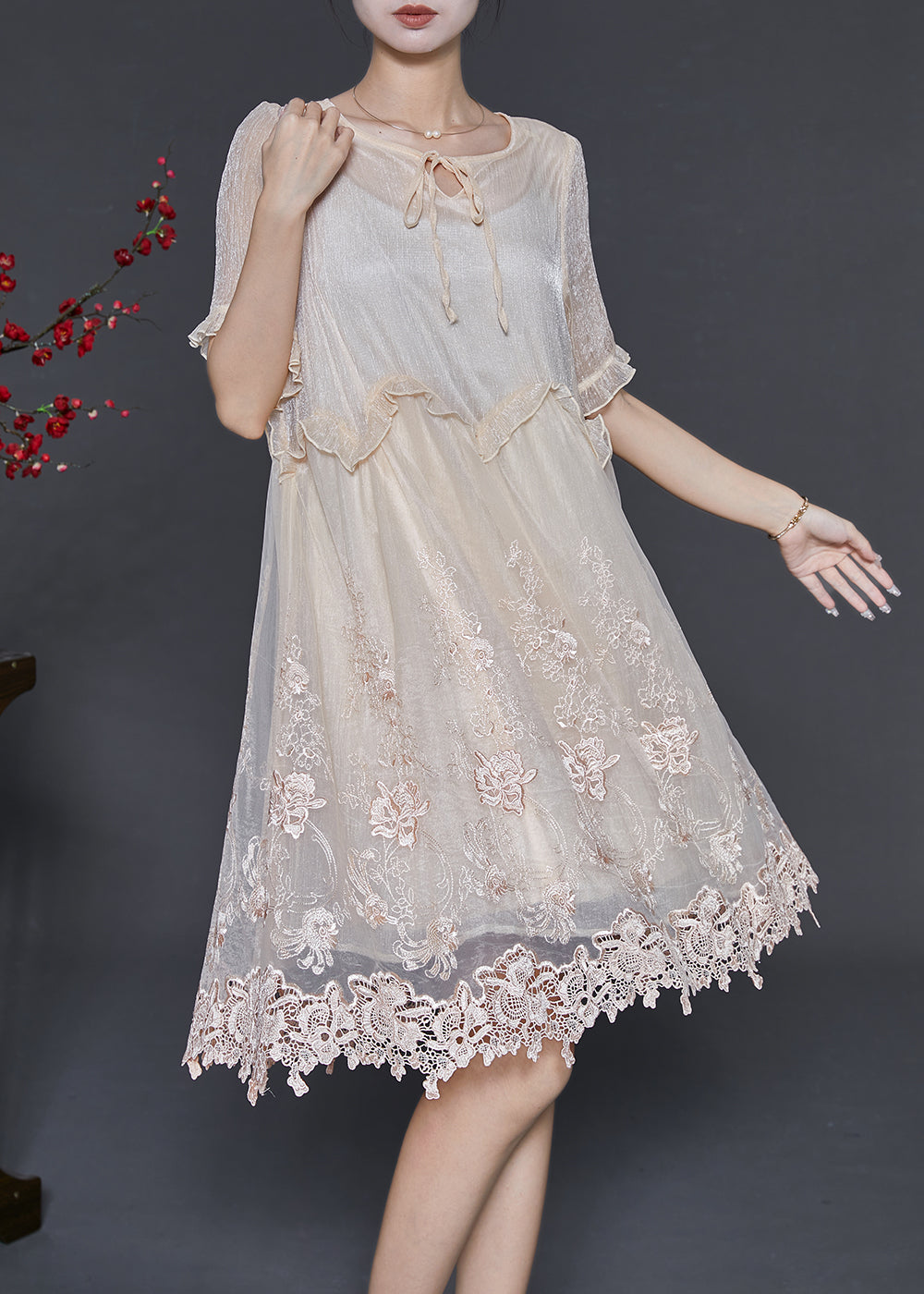 Classic Vintage Dress with a Flattering Fit