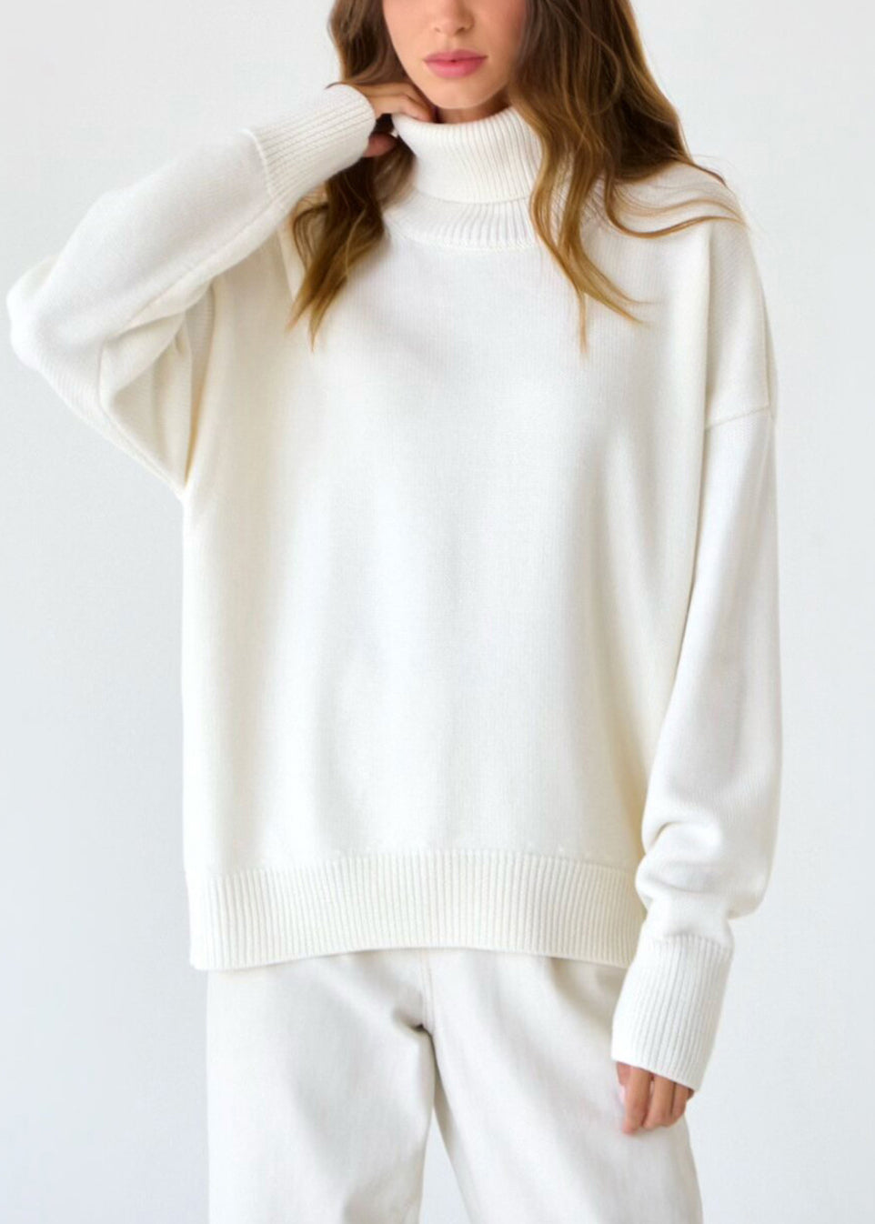 A Vintage Style Sweater with Delicate Timeless Details