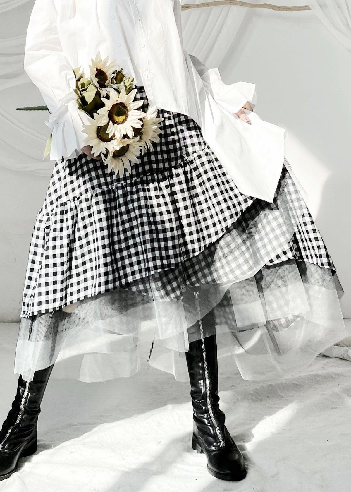 Well Tailored Garment with a Graceful Silhouette