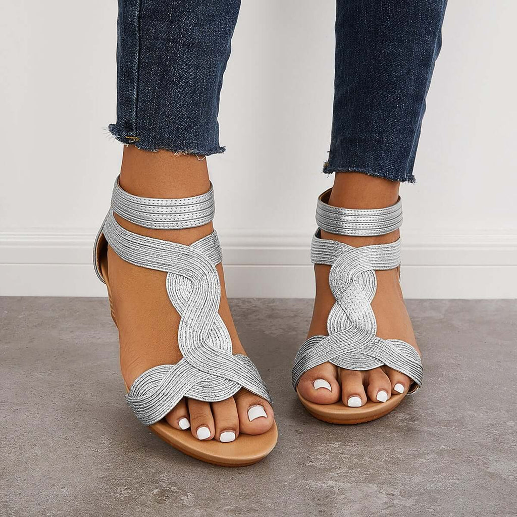 Vintage Inspired Orthopedic Sandals