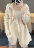 A Vintage Style Cardigan with Delicate Timeless Details