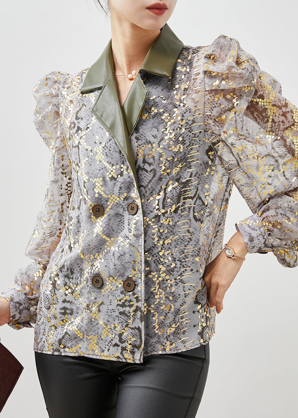 A Vintage Style Shirt with Delicate Timeless Details