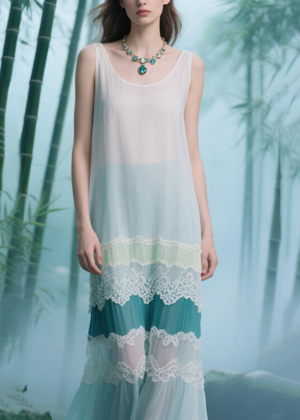 A Vintage Style Dress with Delicate Timeless Details