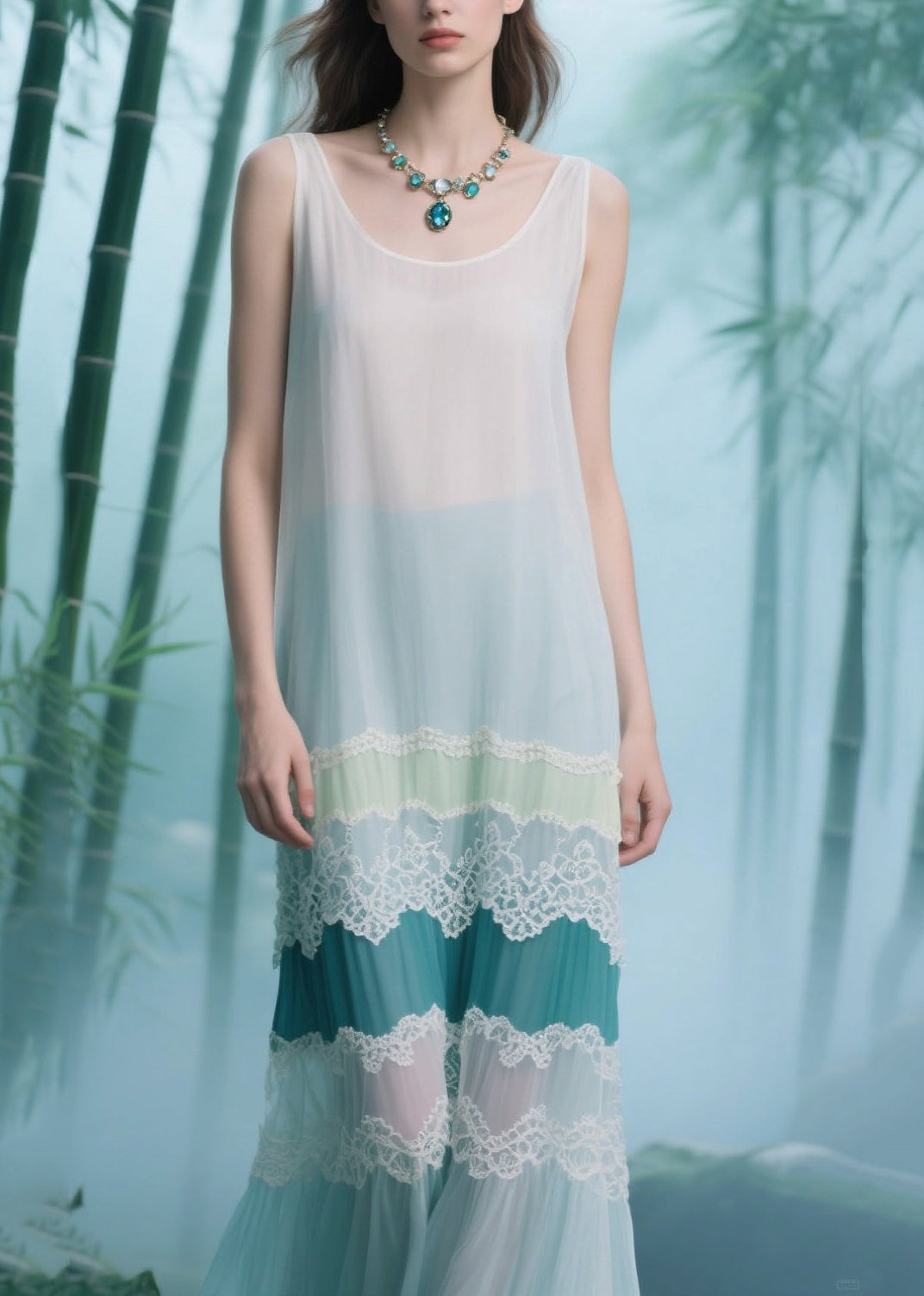 A Vintage Style Dress with Delicate Timeless Details
