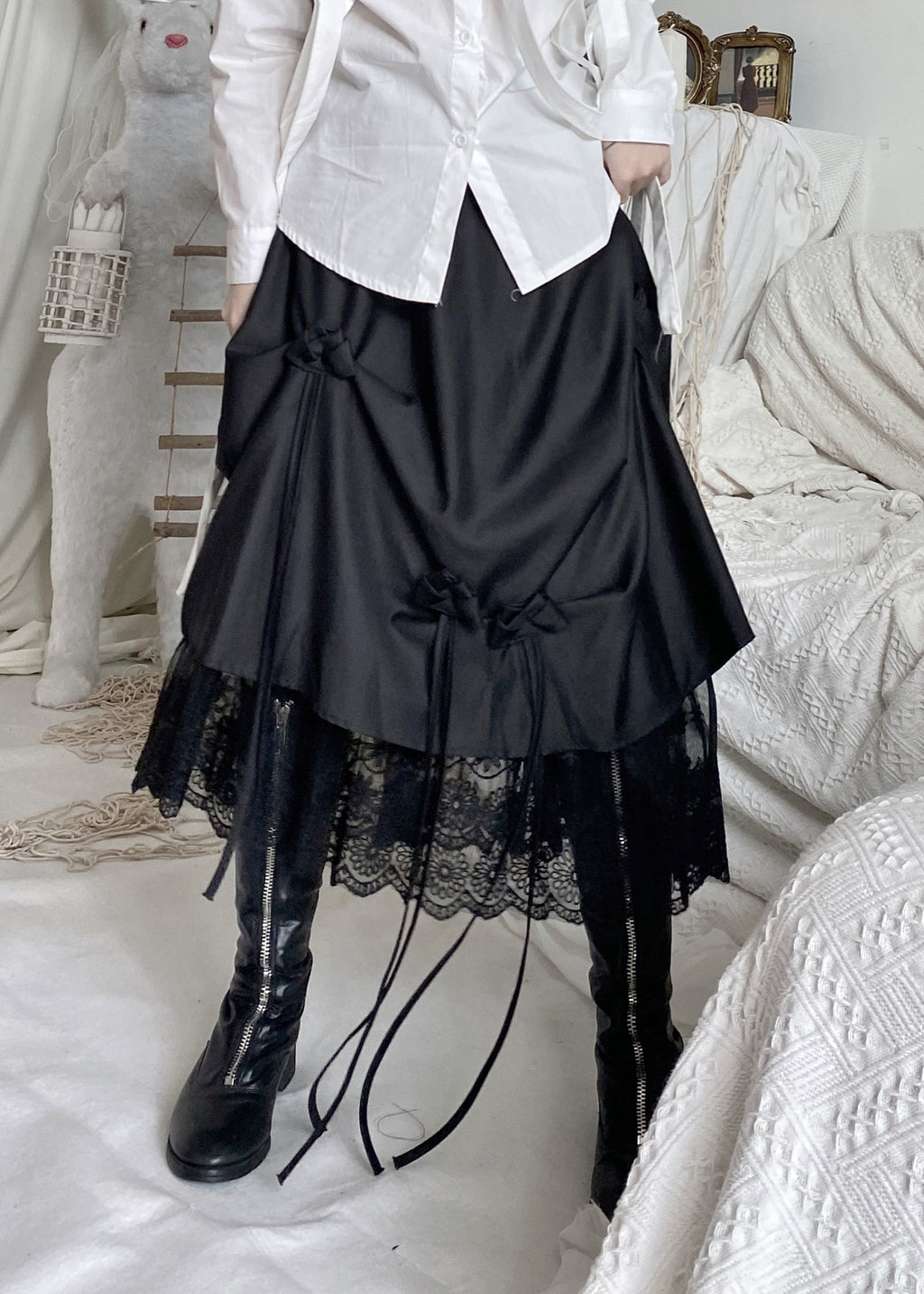 Well Tailored Garment with a Graceful Silhouette