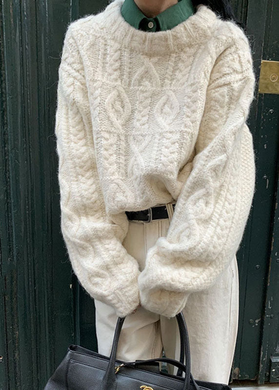 Beautifully Finished Sweater in a Timeless Design