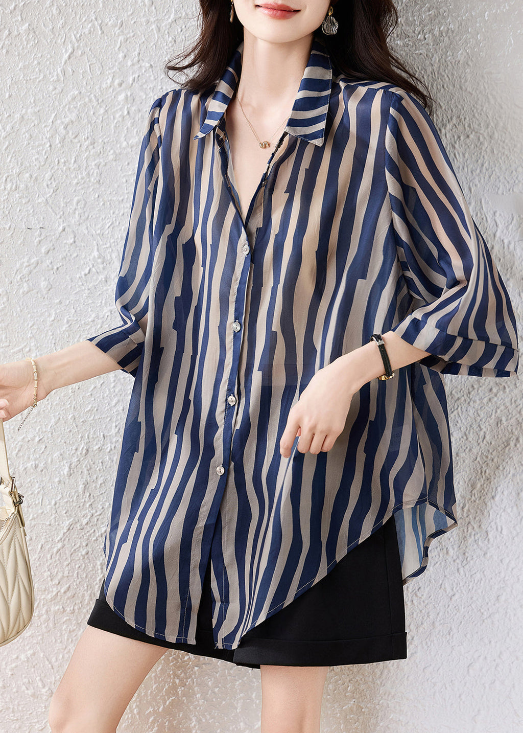 Beautifully Finished Blouse in a Timeless Design