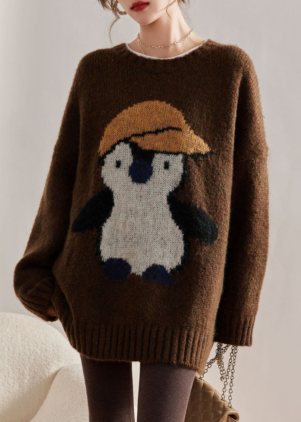 Beautifully Finished Sweater in a Timeless Design