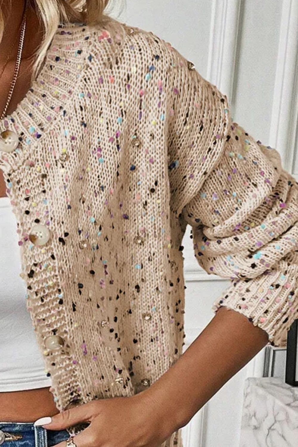 Beautifully Finished Cardigan in a Timeless Design