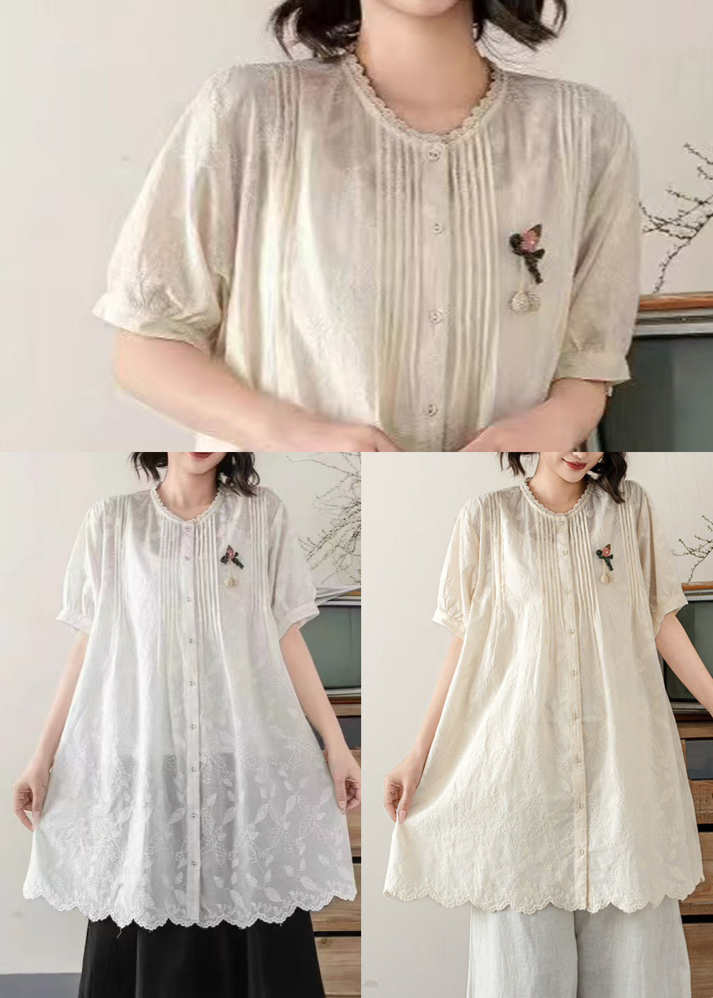 Elegantly Styled Blouse for Everyday Wear