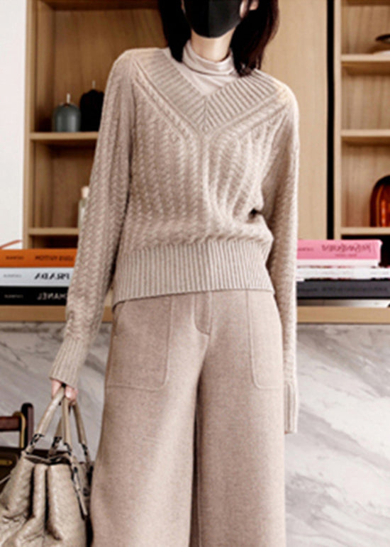 A Vintage Style Sweater with Delicate Timeless Details