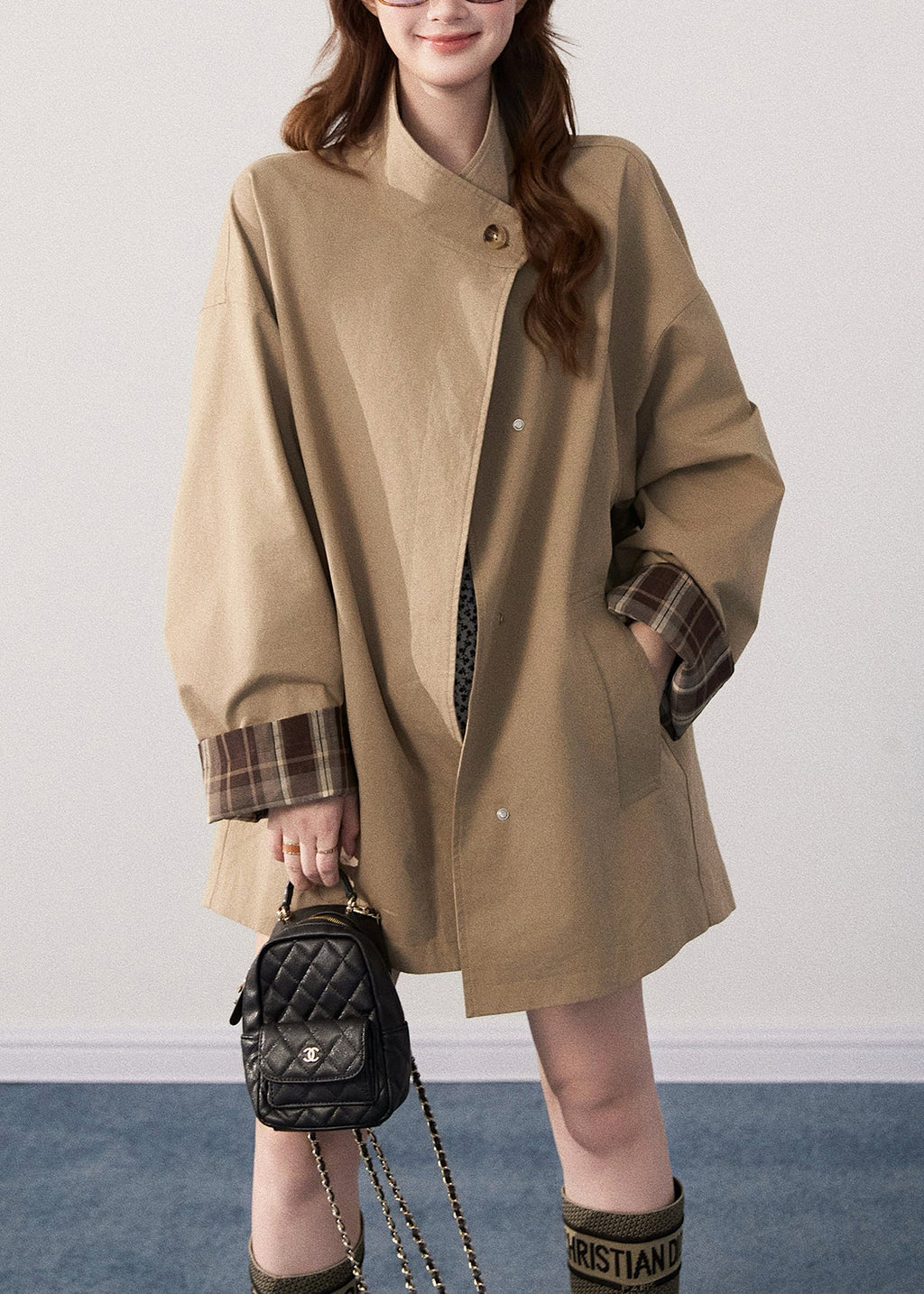A Vintage Style Coat with Delicate Timeless Details