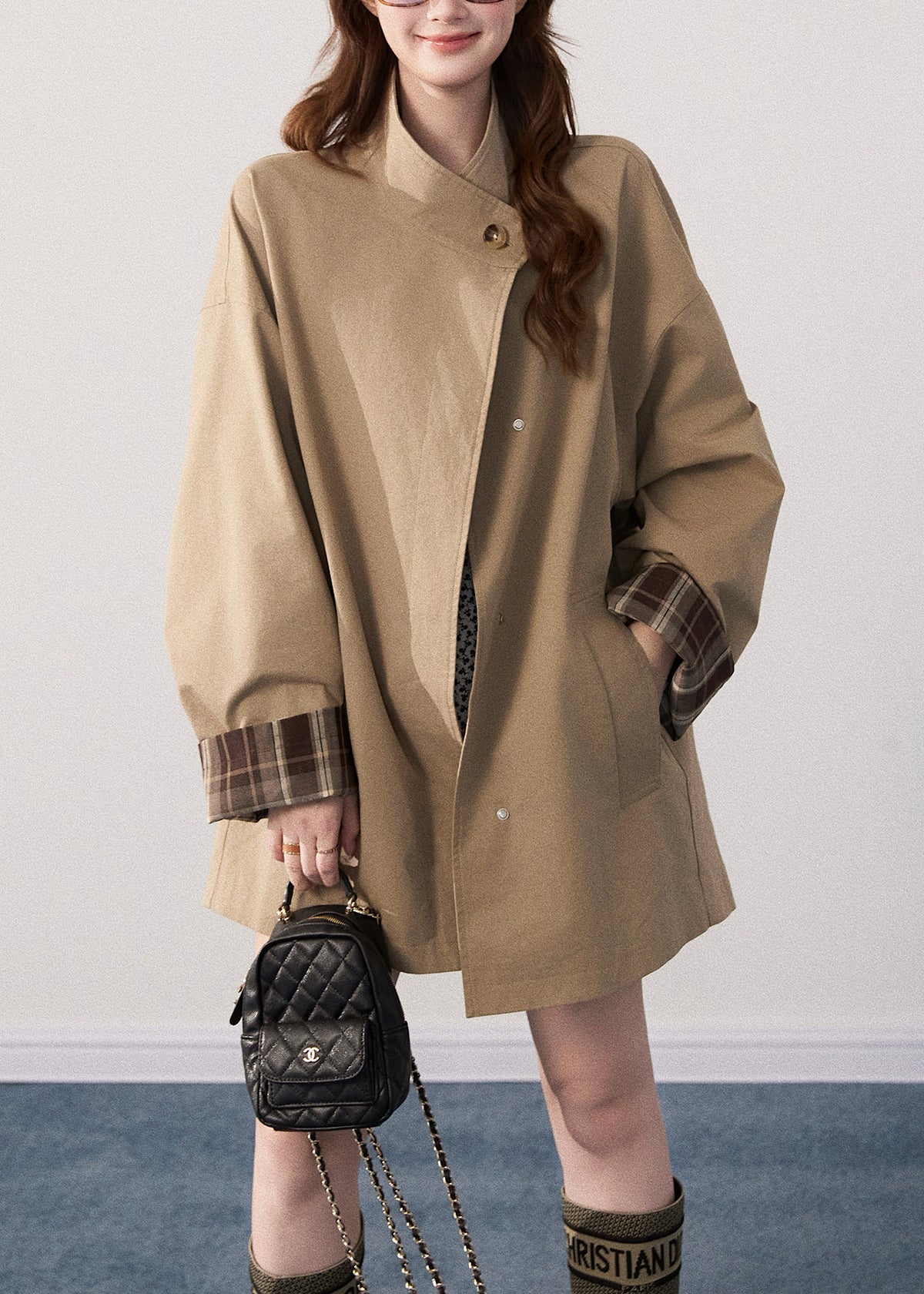 A Vintage Style Coat with Delicate Timeless Details