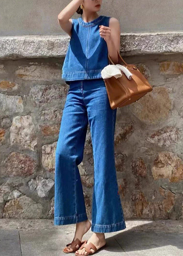 A Vintage Style Pants with Delicate Timeless Details