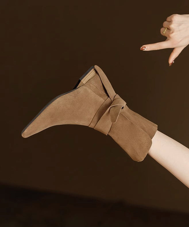 Classic Orthopedic Boots with Timeless Style