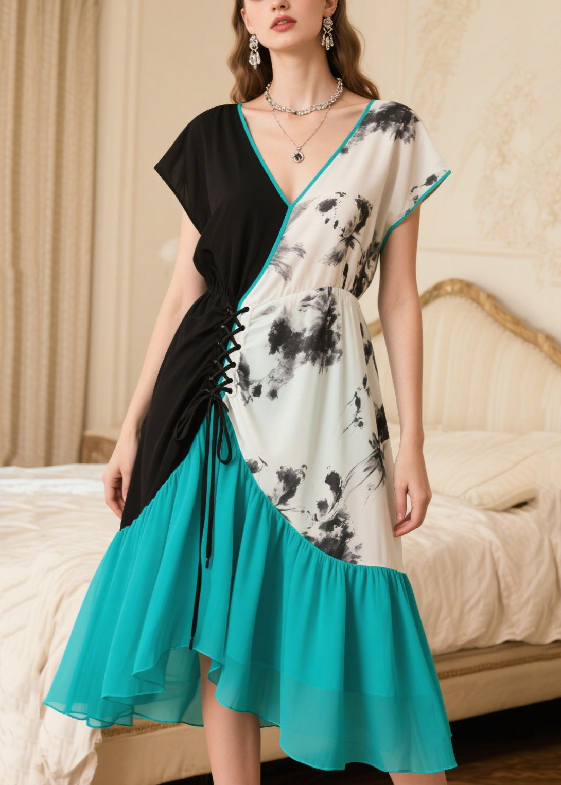 Well Tailored Dress with a Graceful Silhouette