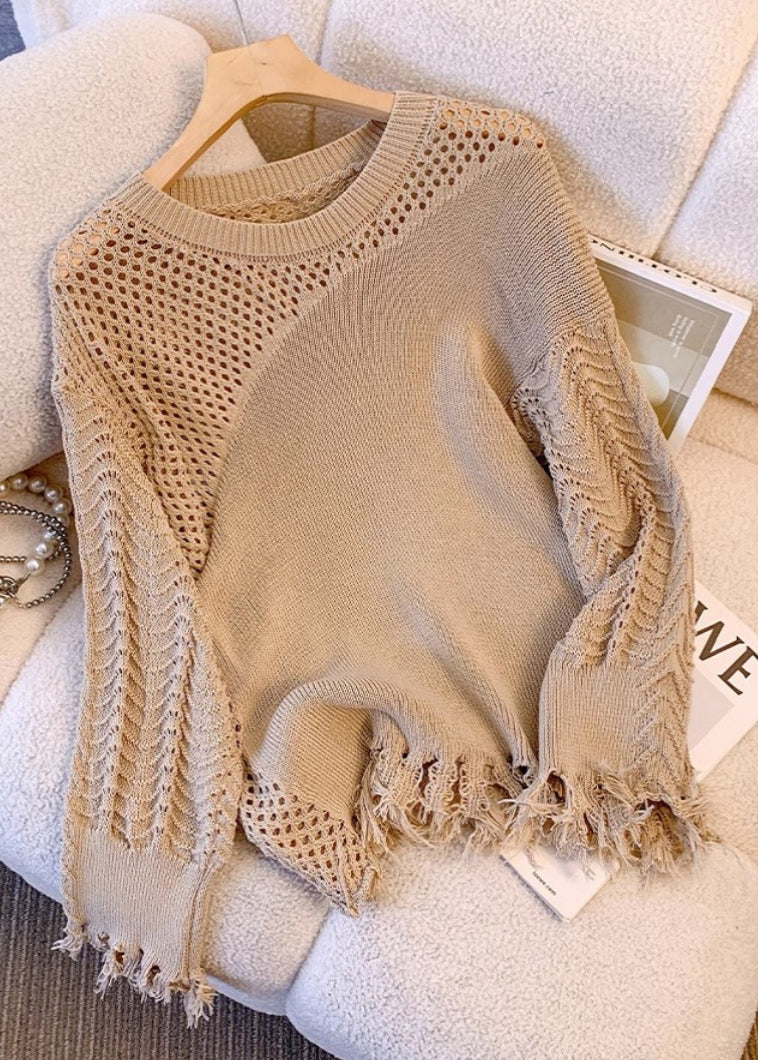 A Vintage Style Sweater with Delicate Timeless Details