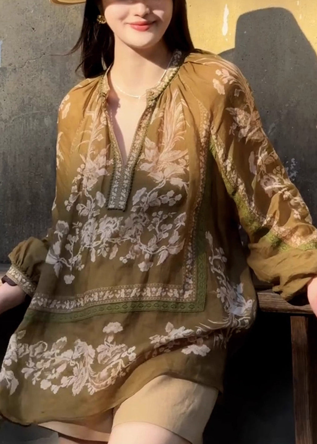 Vintage Inspired Shirt with a Contemporary Edge