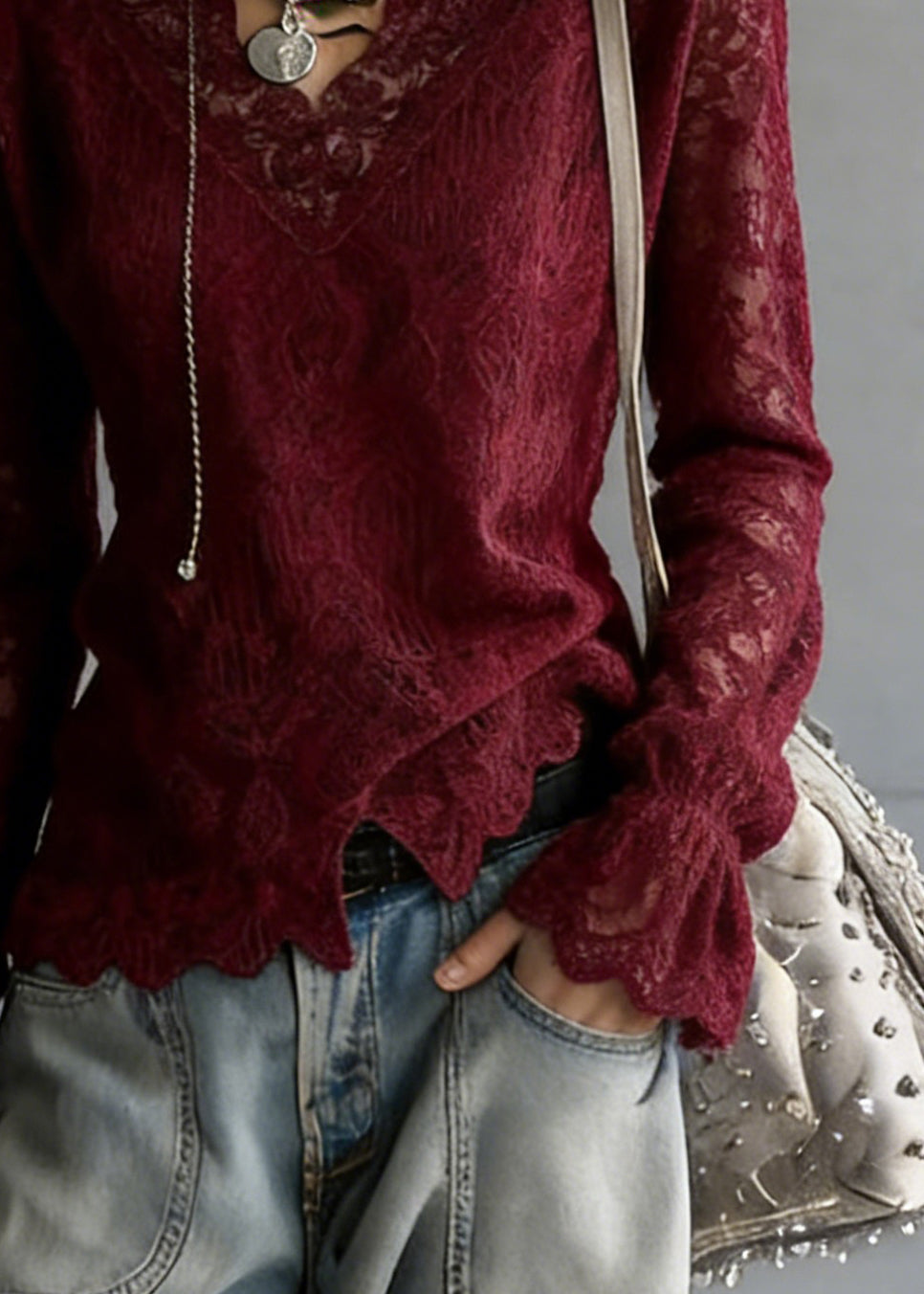 A Vintage Style Top with Delicate Timeless Details
