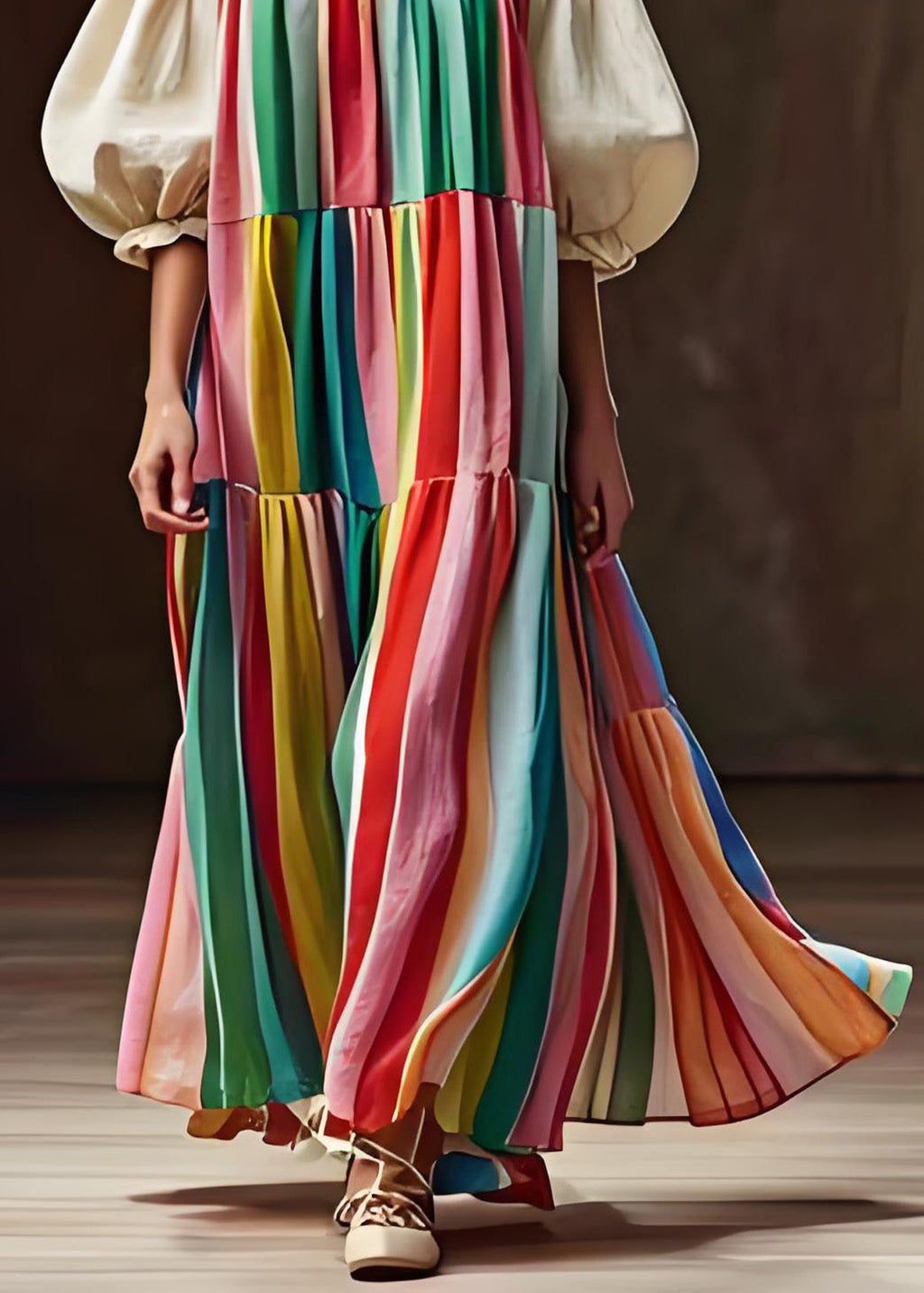 A Vintage Style Dress with Delicate Timeless Details