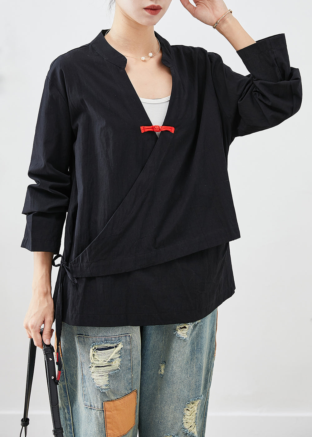 A Vintage Style Blouse with Delicate Timeless Details