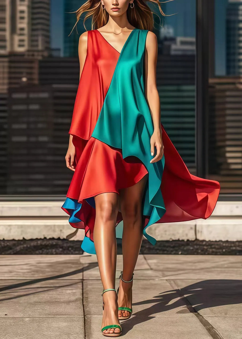 Well Tailored Dress with a Graceful Silhouette