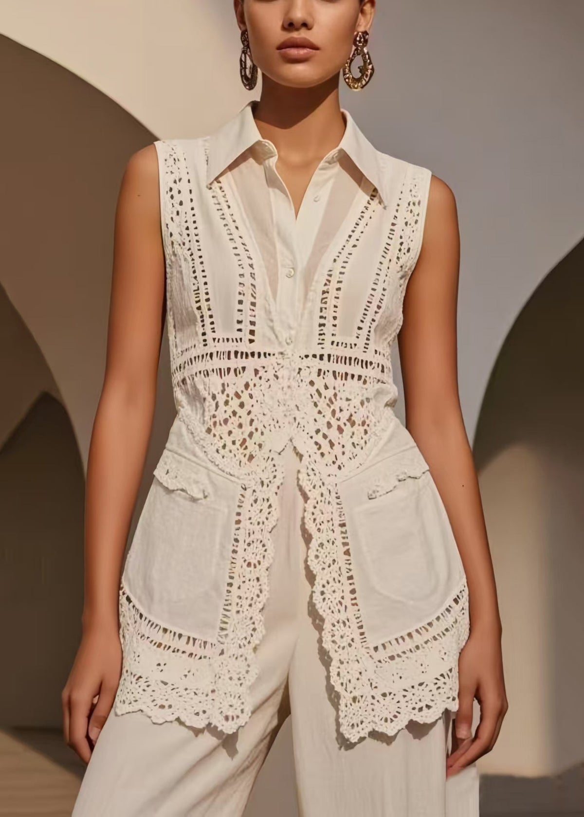 Gracefully Styled Top for Any Occasion